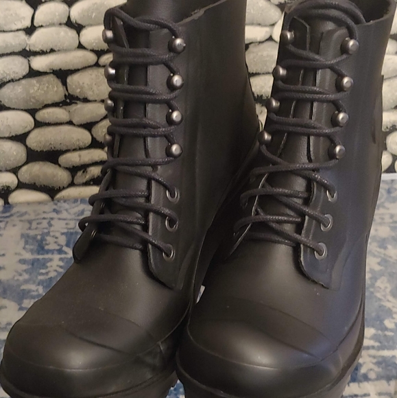 Hunter high heeled rain boots - Picture 4 of 9